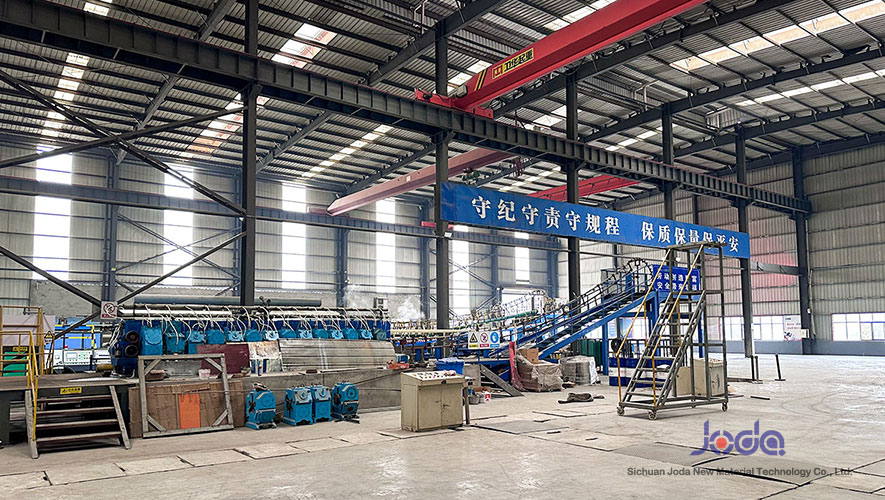 The second aluminum rod production line was started